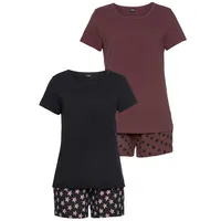 VIVANCE DREAMS Damen Shorty schwarz, bordeaux Gr.32/34