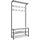 VCM Taliro 100 x 40 x 30 cm weiß / mit Sitzbank