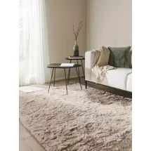 benuta nest Whisper Shaggyteppich 120 x 170 cm beige