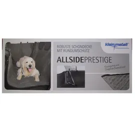Kleinmetall Rücksitzschondecke Prestige grau 155 x 140 cm