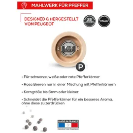 Peugeot Pfeffermühle BOREAL 12 cm, Olivgrün