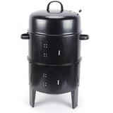 3in1 RäUcherofen Durchmesser 40 Cm Tragbarer Smoker Mit Grillen Rauchen Und Schmoren Funktionen Multifunktional RäUchertonne FüR Indoor Und Im Freien