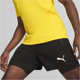 Puma teamGOAL Poloshirt Herren 07 faster yellow/black/sport yellow M
