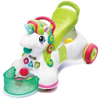 INFANTINO - Interactive Unicorn Carrier/Walker - with 5 Balls - 3 Sounds and Light Modes - Multicoloured