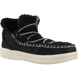 HEYDUDE Hey Dude Camden Suede Cozy Schwarz - Schwarz - 36