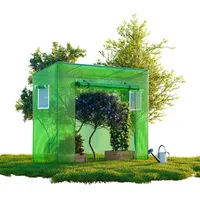 GARMIO® Foliengewächshaus Gewächshaus Frühbeet Tomatenhaus Folientunnel Garten