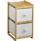 KESPER Regal mit 2 Boxen 29,5 x 33,5 x 57 cm Beige