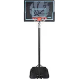 Lifetime Stahl Basketballkorb Texas Schwarz/Blau 112x304 cm