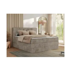 MKS Meble Tiliano King 200 x 200 cm H3 Braun