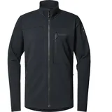 Haglöfs Haglofs Rosson Mid Fleece Mit Durchgehendem Reißverschluss - True Black - L