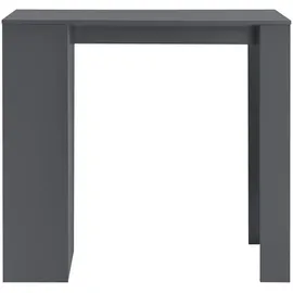 [en.casa] Bartisch Kouvola 110 x 50 x 103 cm Dunkelgrau