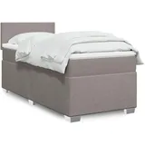 vidaXL Boxspringbett 180 x 200 cm Schwarz