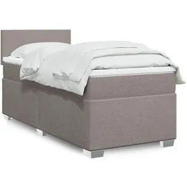 vidaXL Boxspringbett 180 x 200 cm Schwarz