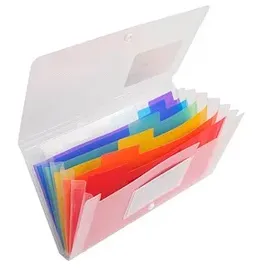 Exacompta Fächermappe A4 transparent