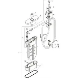 Hansgrohe sBox Fertigset oval, für Wannenrand- oder Fliesenrandmontage, 28020670