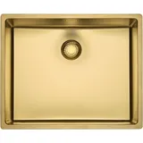 REGINOX R35160 NEW YORK 50X40 Comfort GOLD Flax Edelstahlspüle ab Schrankbrei...
