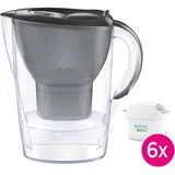 - Halbjahrespaket inkl. 6 MAXTRA PRO All-in-1 Wasserfilter, Graphi