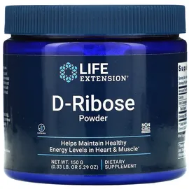 Life Extension D-Ribose Pulver 150 g