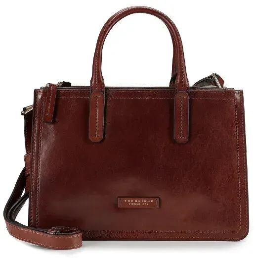 The Bridge Beatrice Handtasche Leder 31.5 cm  braun