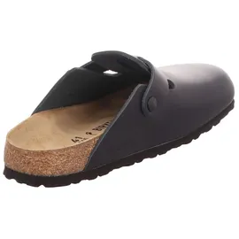 Birkenstock Boston Naturleder schmal schwarz 36