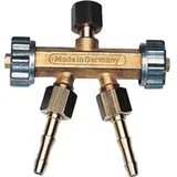 FP Doppelabzweigventil Brenngas G3/8L