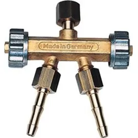 FP Doppelabzweigventil Brenngas G3/8L