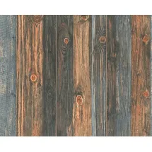 A.S. Création Tapete Barnwood Style in Braun | Gr.: onesize