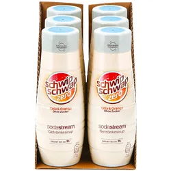 Sodastream Sirup Schwip Schwap Zero 0,44 Liter, 6er Pack