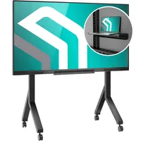 ONKRON TV Ständer rollbar für 70-110 max VESA 1000x800,