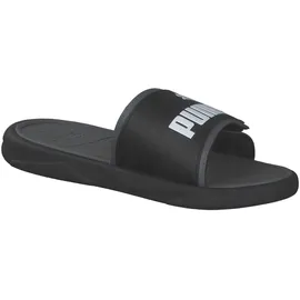 Puma Royalcat Comfort Slide Sandal, Black Castlerock White, 40.5 EU