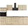 OPTIFIT Küchenzeile Livorno 270 cm Wildeiche Nachbildung