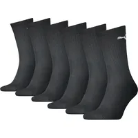 Puma Socken-Sets 6er Pack Schwarz 35-38