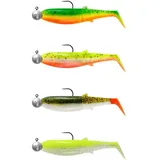 Savage Gear Angelköder Cannibal Shad Mix 6,8 cm 4 St.