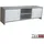Hti-Living Thekla Lowboard 120 x 30 x 37,5 cm Beton/Weiß Spanplatte