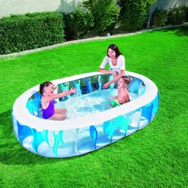 BESTWAY Pool Elliptic Planschbecken 229 x 152 x 51 cm (54066)