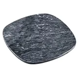 KESPER 38410 | Servierplatte aus massivem Marmor 25 x 25 x 1 cm grau poliert Buffetplatte