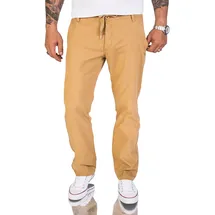 Rock Creek Stoffhose Leinen Hose Regular Fit