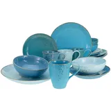 CreaTable Nature Collection Kombiservice 16-tlg. aqua