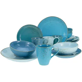 CreaTable Nature Collection Kombiservice 16-tlg. aqua