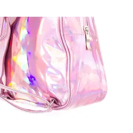 Cepewa Mini-Rucksack Metallic Rosa