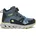 Schnürstiefel Schwarz/Türkis 33