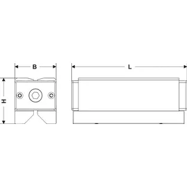 Flaig Schraubstock Metall 178x64x71mm