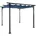 xxxlutz marktplatz Pergola C42 3 x 3 m Blau