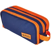 Herlitz Doppelfaulenzer Neon blau/orange