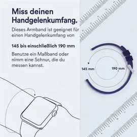 Apple Watch Ultra Alpine Loop 49 mm Indigo Titan Natur Medium