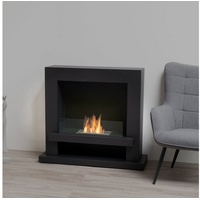 moritz Ethanol Kamin freistehend Standkamin I 100 x 90 x 31 cm Raumteiler I 1,5 Liter Brenner I Bioethanol Kamin IEthanol Kaminofen Indoor Outdoor ...