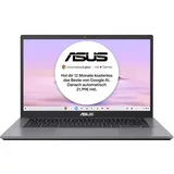 Asus Chromebook Plus CX34 Laptop | 14" Full-HD 16:9 IPS Display | Intel Core i3-1215U | 8 GB RAM | 128GB UFS | Intel UHD Graphics | ChromeOS | QWERTZ Tastatur | Rocky Grey