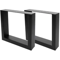MCW Tischbein MCW-H33, für Couchtisch Sitzbank Tischgestell Tischkufe, Industrial