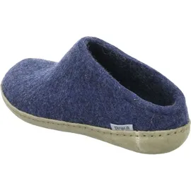Glerups dk glerups Pantoffeln Ledersohle in Denim | Gr.: 41