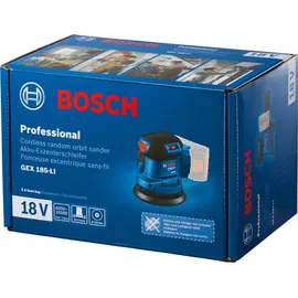 Bosch GEX 185-LI inkl. Zubehör, L-Boxx